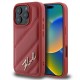 Karl Lagerfeld Quilted Signature iPhone 16 Pro Case - Red
