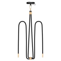 Tech-Protect C2S Rope Crossbody Strap Leash - Black