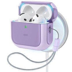 ESR Orbit Halolock MagSafe case for Apple AirPods 4 - purple