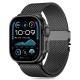 Tech-Protect Milano Strap for Apple Watch 6 / 7 / 8 / 9 / 10 / SE / Ultra 1 / 2 (44 / 45 / 46 / 49 MM) - Black