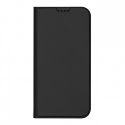 Dux Ducis Skin Pro iPhone 16 Plus Case with Flip and Card Slot - Black