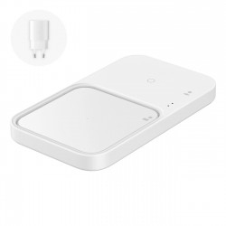 Samsung Wireless Charger Duo EP-P5400TWEGEU inductive charger 15W - white + mains charger + cable