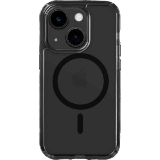 LAUT Crystal Matter - protective case for iPhone 14 Plus, compatible with MagSafe (black)