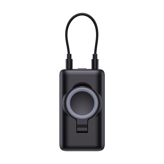 Joyroom JR-W13 5000mAh Wireless Power Bank for Apple Watch + USB-C and Lightning – Black