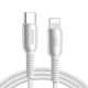 Joyroom S-A51 Cutting-Edge Series 30W USB-C - Lightning cable 1.2m - light gray