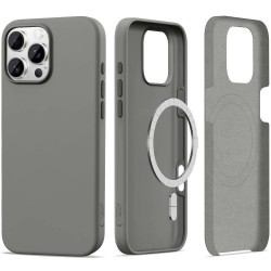 Tech-Protect Silicone MagSafe iPhone 16 Pro Case - Gray