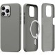 Tech-Protect Silicone MagSafe Case for iPhone 16 Pro Max - Gray