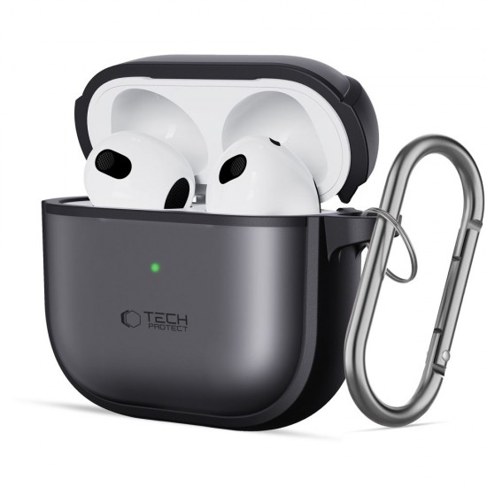Tech-Protect Slim Hook Case for AirPods 4 - Black