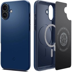Spigen Thin Fit Magsafe iPhone 16 Case - Blue