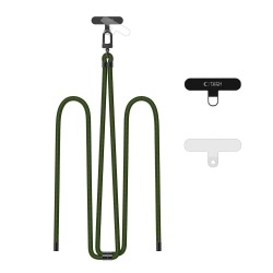 Tech-Protect C7S Rope Crossbody Strap Leash - Olive