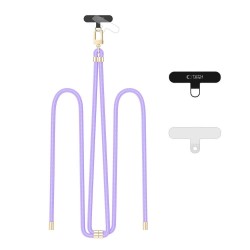 Tech-Protect C7S Rope Crossbody Strap Leash - Purple