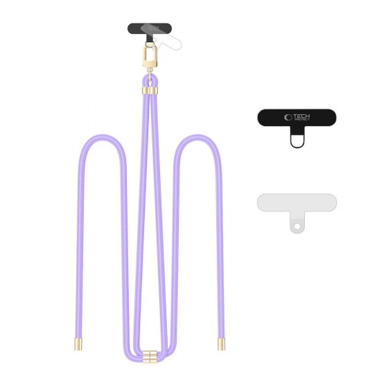 Tech-Protect C7S Rope Crossbody Strap Leash - Purple
