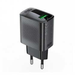 Acefast A90 Charger GaN USB-A QC 18W - Black