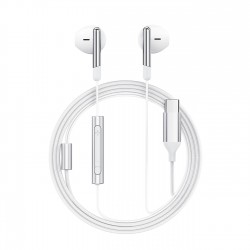 Acefast L3 Wired USB-C Headphones with Microphone - White