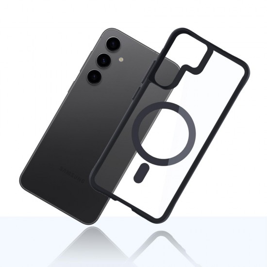 3mk Satin Armor MagCase for Samsung Galaxy S24 - Transparent