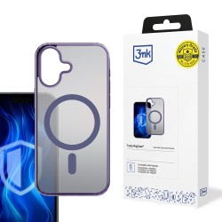 3mk Frosty MagCase Purple for Apple iPhone 16 - purple