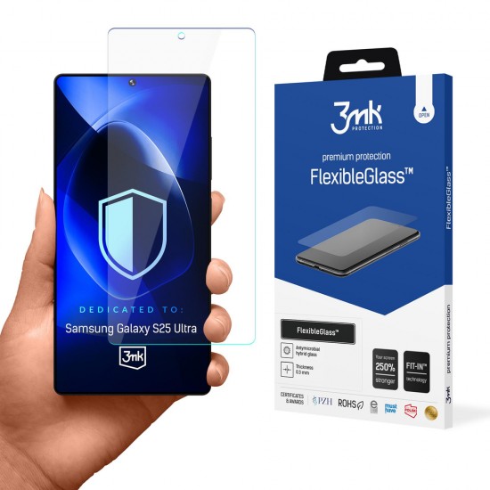 Hybrid glass 3mk FlexibleGlass for Samsung Galaxy S25 Ultra
