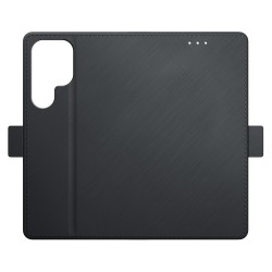 3mk Wallet Case for Samsung Galaxy S25 Ultra - Black
