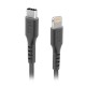 USB-C - Lightning cable for data and charging 1m, Black