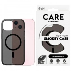 Care PanzerGlass Flagship Case MagSafe for iPhone 15 - Black