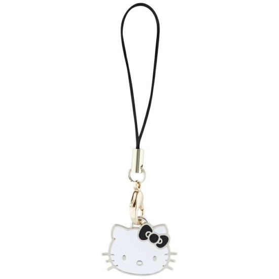 Hello Kitty Charm Kitty Head Pendant - Black