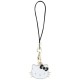 Hello Kitty Charm Kitty Head Pendant - Black