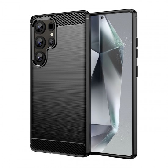 Carbon Case for Samsung Galaxy S25 Ultra - Black
