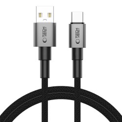 Tech-Protect UltraBoost DNA USB-A / USB-C Cable 15W/3A 100cm - Gray