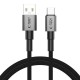 Tech-Protect UltraBoost DNA USB-A / USB-C Cable 15W/3A 100cm - Gray