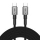 Cable Tech-Protect Ultraboost DNA USB-C PD60W/3A 300 cm - gray