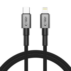 Tech-Protect UltraBoost DNA USB-C / Lightning PD27W/3A cable 100 cm - gray