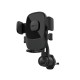 Dudao F2N smartphone holder for 360° air vent - black