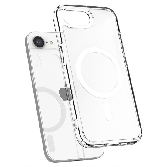 Spigen Ultra Hybrid MagSafe Case for iPhone 16e / 17e - White, Translucent