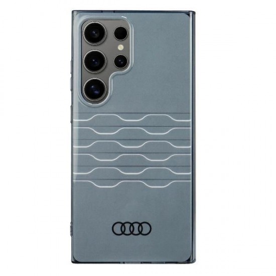 Audi IML Geometric Pattern Case S24 Ultra S928 gray/gray hardcase AU-IMLS24U-A6/D3-GY
