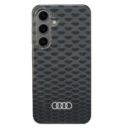 Audi IML Stitching Pattern MagSafe Case S24 S921 black/black hardcase AU-IMLMS24-Q5/D3-BK