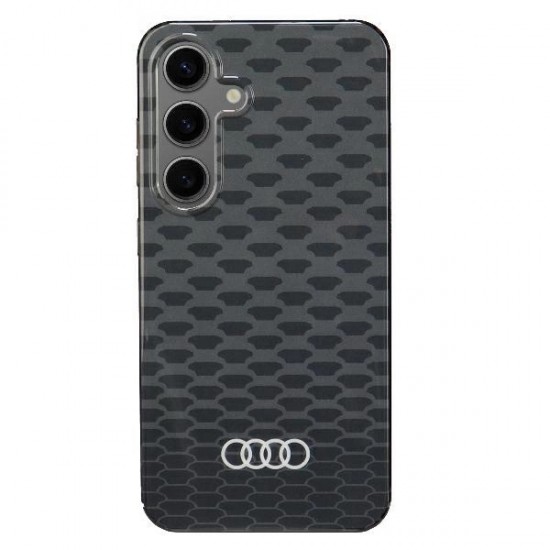 Audi IML Stitching Pattern MagSafe Case S24 S921 black/black hardcase AU-IMLMS24-Q5/D3-BK
