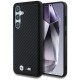 BMW Leather Carbon MagSafe Case for Samsung Galaxy S25 - Black