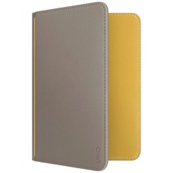 Uniq Belmont RFID Blocking Passport Case - Grey/Yellow