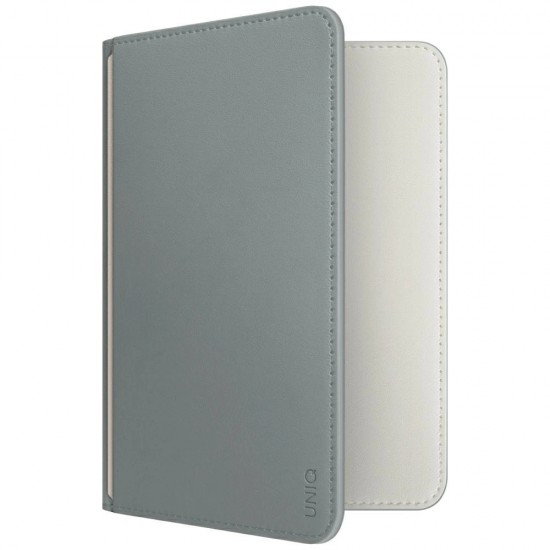 Uniq Belmont RFID Blocking Passport Case - Green/Ivory