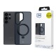 3mk Smoke Case Mag&Stand for Samsung Galaxy S25 Ultra - Black