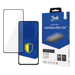 Tempered glass 3mk HardGlass Max Lite Black for Xiaomi Redmi Note 14 PRO / 14 PRO+ 5G