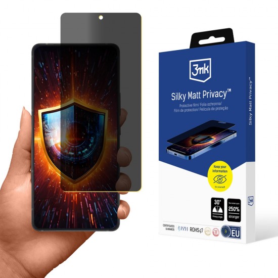 Privacy Film 3mk Silky Matt Privacy for Asus Zenfone 12 Ultra