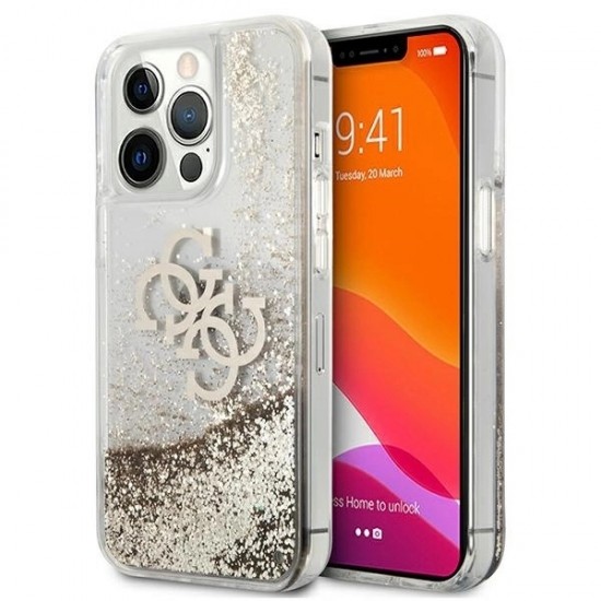 Guess 4G Big Liquid Glitter case for iPhone 13 Pro Max 6.7