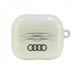 Audi IML Geometric Pattern AirPods 3 Case - White