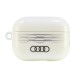 Audi IML Geometric Pattern Case for AirPods Pro 2 - White