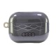 Audi IML Geometric Pattern AirPods Pro 2 Case - Gray