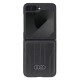 Audi Synthetic Leather MagSafe Case for Samsung Galaxy Z Flip 6 - Black