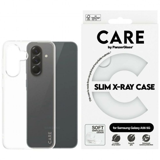 CARE by PanzerGlass Fashion X-Ray Case for Samsung Galaxy A56 5G - Transparent