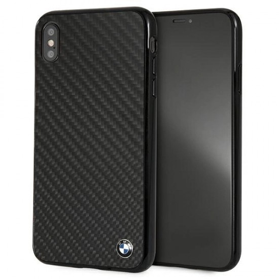 BMW Siganture Carbon Case for iPhone Xs Max - Black