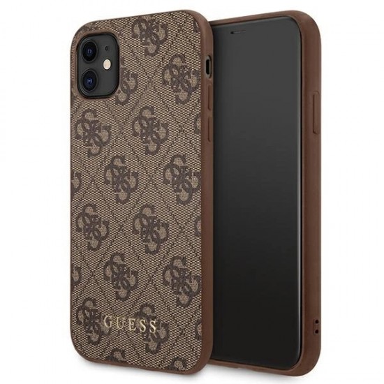 Guess 4G Metal Gold Logo Case for iPhone 11 / Xr 6.1